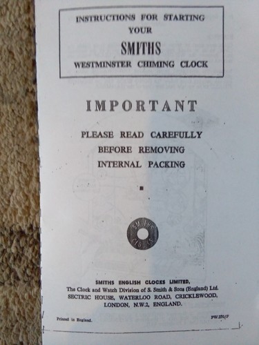 Smiths vintage westminster - smiths,