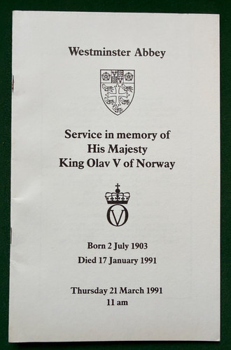 King olav norway glucksburg - olav,