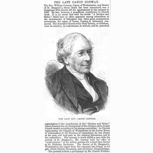 Reverend william conway canon - reverend,