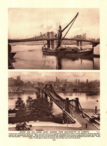 Where horse ferry crossed - "where,