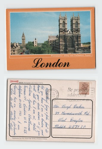 Vintage postcard westminster - postcard,