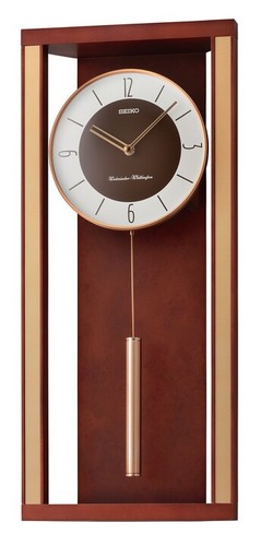 Seiko clocks wooden quartz - clocks,
