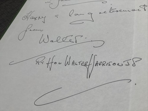 Signed hansard house - hansard,