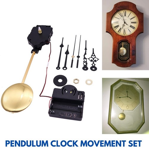 Diy wall quartz pendulum clock - diy,