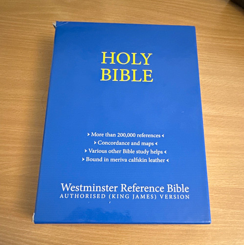 Holy bible westminster - holy,