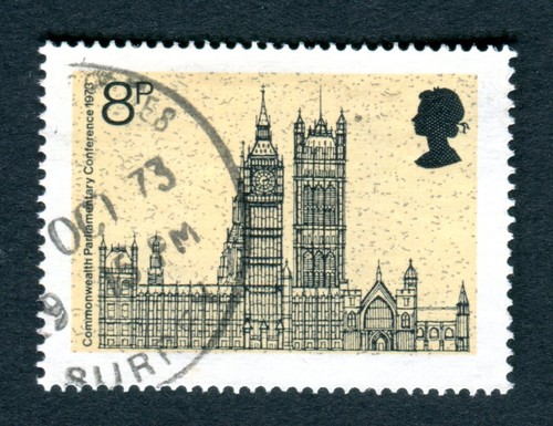 1973 10p westminster palace - 1973,