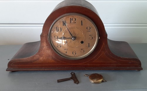 Vintage haller mantle - haller, clock